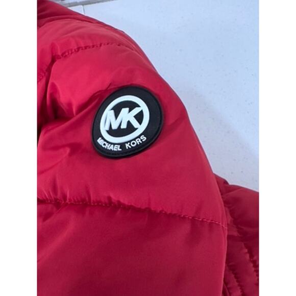 NWT!! "MICHAEL KORS" Men's Red Puffer Coat Size XXL MSRP-428.00 Streetwear Warm - Picture 14 of 14